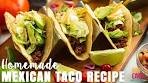 Classic Ground Beef Mexican Taco Recipe (Step-by-Step ...