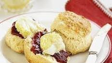 Classic scones with jam & clotted cream