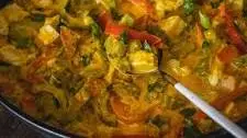 Coconut Bitter Melon Curry with Tofu