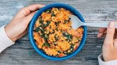 Coconut Red Lentil Stew with Kale