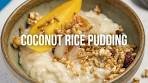 Coconut Rice Pudding