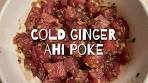 Cold Ginger Ahi Poke! - @pineappletophawaii ple