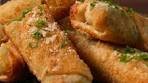 Cooking Spinach Artichoke Egg Rolls Video — Spinach ...