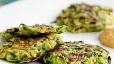 Courgette fritters