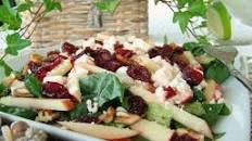 Cranberry Apple-Spinach Salad