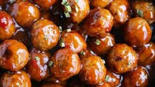 Cranberry BBQ Meatballs