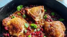 Cranberry-Orange Chicken Thighs