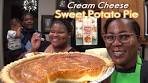 Cream Cheese Sweet Potato Pie | The Best of BOTH Worlds!