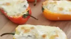 Creamy Artichoke Stuffed Peppers
