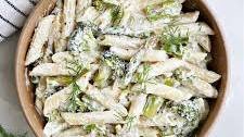 Creamy Asparagus Broccoli Pasta