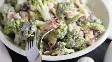 Creamy Broccoli Salad with Bacon