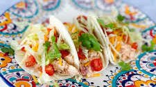 Creamy Chicken Tacos