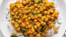 Creamy Coconut Chickpeas