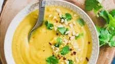 Creamy Coconut Delicata Squash Soup