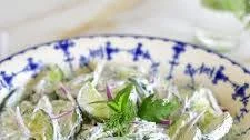 Creamy Cucumber Yogurt Salad Recipe