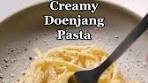 Creamy Doenjang Pasta Recipe by @ericjoonho