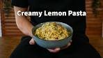 Creamy Garlic Lemon Pasta | One Of The Easiest Pasta Recipes