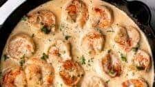 Creamy Garlic Shrimp