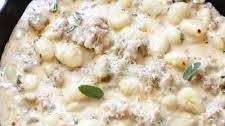 Creamy Gnocchi with Italian Sausage