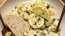 Creamy Lemon Herb Butter Gnocchi
