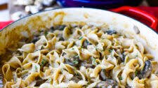 Creamy Mushroom Stroganoff