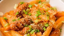 Creamy Rose Tteokbokki Recipe (Korean Rice Cakes)