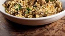 Crème Fraîche Mushroom Risotto Recipe