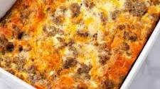 Crescent Roll Breakfast Casserole