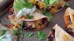 Crispy Black Bean Tacos with a smoky chipotle flavor. They're ...