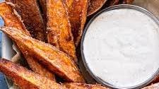 Crispy Cinnamon Sugar Sweet Potato Wedges