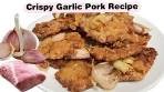 Crispy Garlic Pork Quick & Easy) | Cooking Maid Hongkong