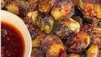 Crispy Sweet and Spicy Roasted Brussels Sprouts Recipe