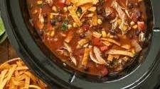 Crock Pot Tortilla Soup