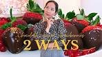 CRUNCHY or SOFT?🍓 Chocolate Covered Strawberries 2 ...