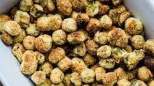 Crunchy Oven-Fried Okra