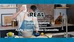 Culinary Creations: Apple Cream Cheese Quesadilla