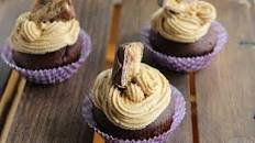 Cupcake con cuore di Snickers