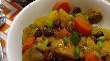 Curried Beef with Winter Vegetables