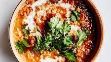 Curried Lentil Soup With Coconut and Tomatoes
