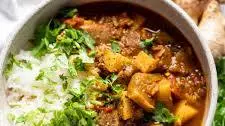 Curry Eggplant and Potato Stew