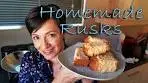 Custard Almond Rusks