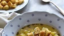Czech Garlic Soup – Česnečka
