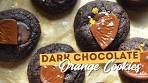 DARK CHOCOLATE ORANGE COOKIES (RECIPE # 190)