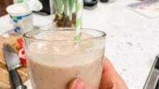 Date and Banana Protein Smoothie