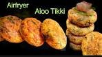 Delicious Aloo Tikki in Air fryer topped up with Spicy Chaat ...