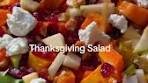 Delicious Butternut Squash Salad for Thanksgiving