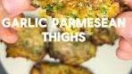 Delicious Garlic Parmesan Chicken Thighs in the Air Fryer