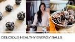 Delicious Healthy - No Bake Energy Balls with Hemp Hearts