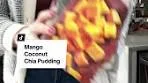 Delicious Mango Coconut Chia Pudding Recipe
