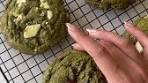 Delicious Matcha Chocolate Chip Cookies Recipe